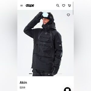 Dope Akin snowboard ski jacket men’s size medium